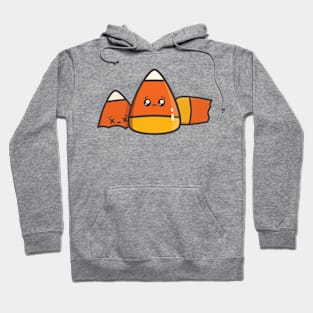 Cute Candy Corn Halloween Design Hoodie